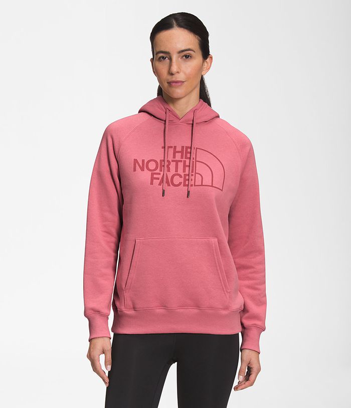 The North Face Hoodie Dames Half Dome Pullover HUMY94625 - Roze